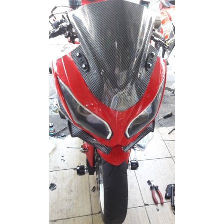 Visor ninja 250fi windshield jenong ninja 250fi