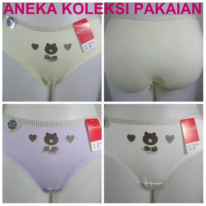 TERMUURAAH, Daleman Anak Celana Dalam / CD Remaja Perempuan Sorex 13173 - aneka .