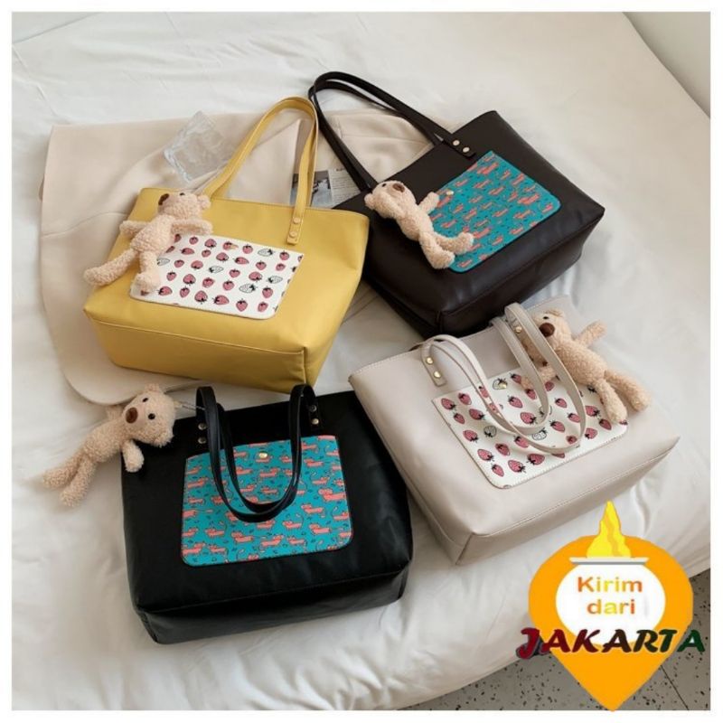 (2PC BISA IKG)GTBI998873390 NEW ARRIVAL  !!! TAS TOTE  IMPORT PREMIUM TERBARU BIG BAG+SALL