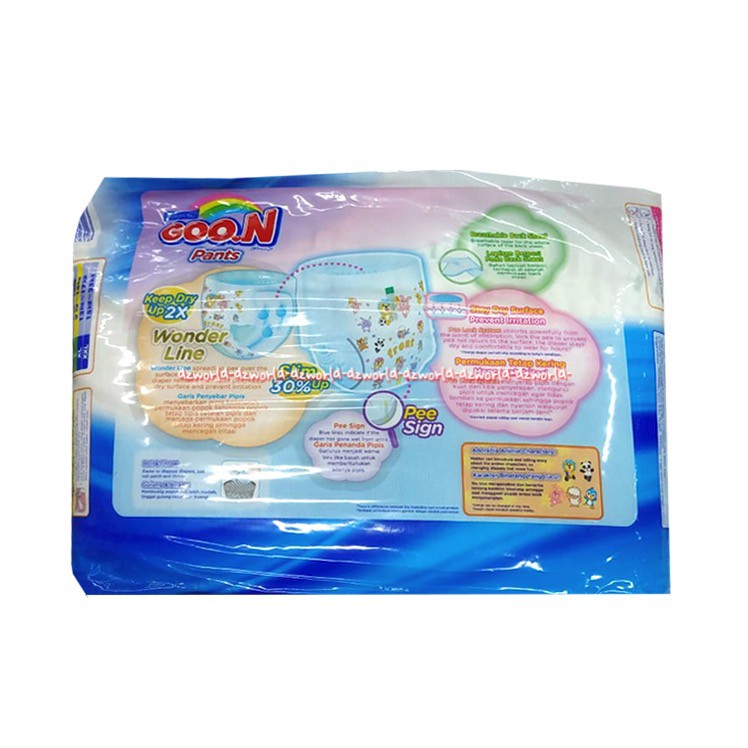 Goon Excellent Dry L 26 Diapers celana Popok celana daya serap cepat Goo.n L26