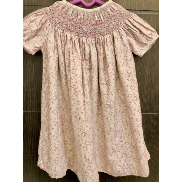 Pitakitaa - Siyah Basic Puffsleeve Smocked Dress Size 18 month