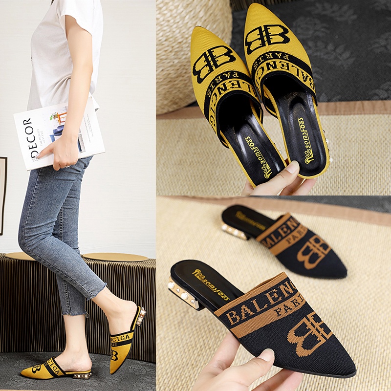 xil-98, sandal import fashion sandal slip on cantik dan terkiniian 5050