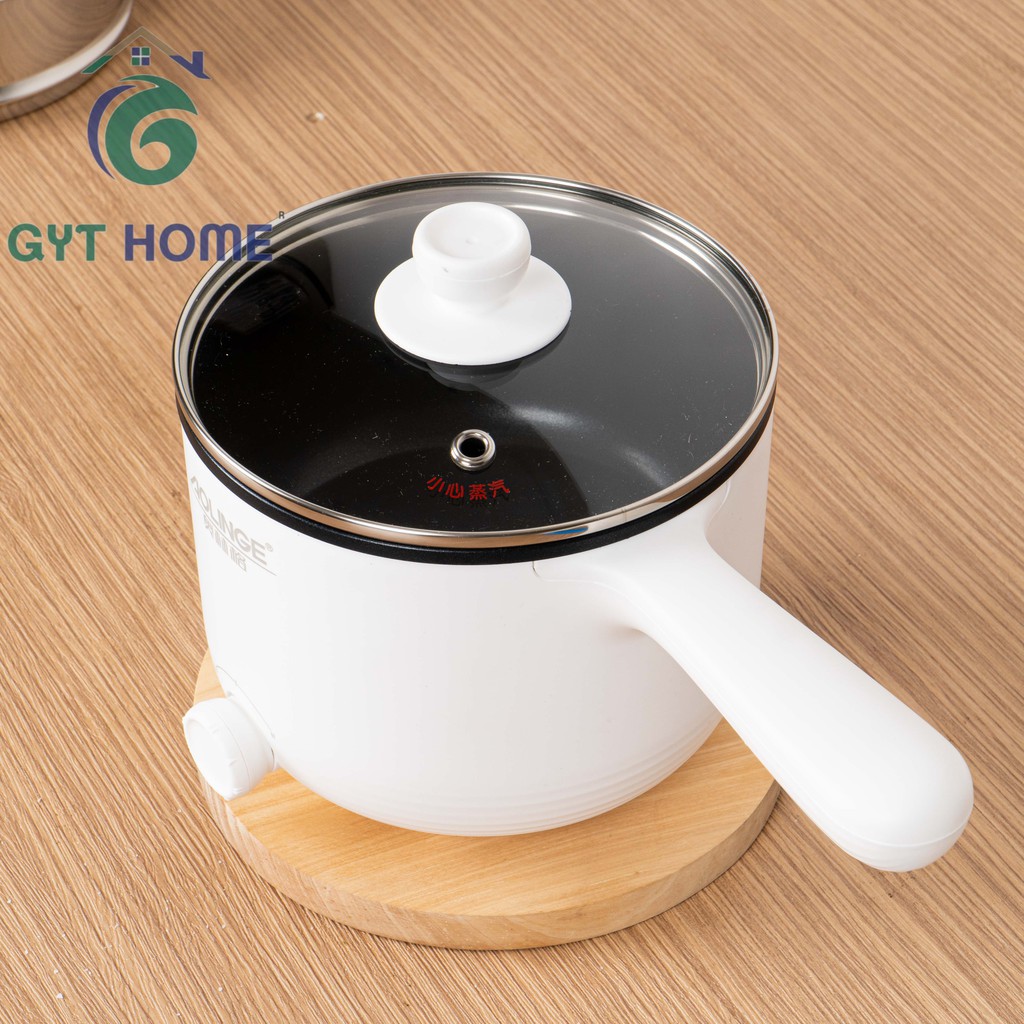 mv73 GYT HOME Panci Listrik Serbaguna Multifungsi Elektrik Cooker 1,2 Liter