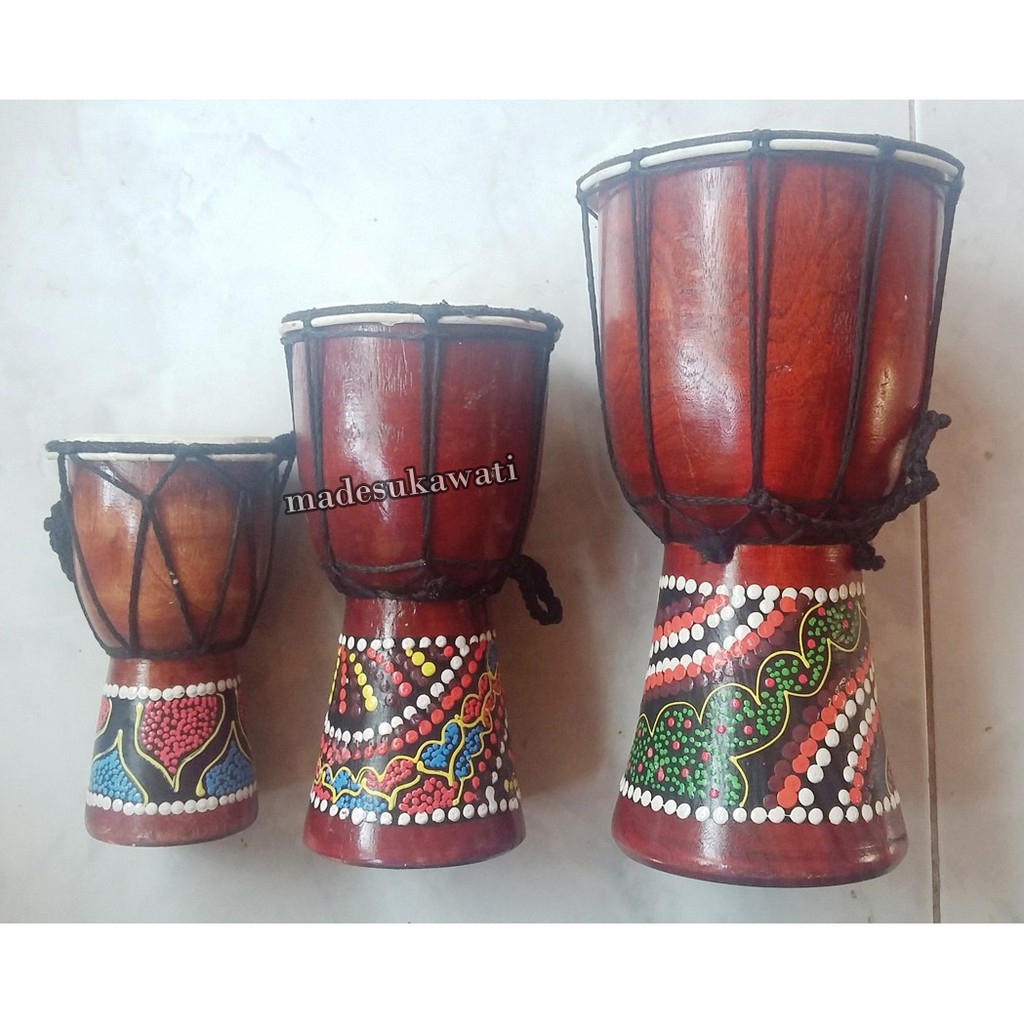 Alat musik Jimbe 30cm kendang Djembe bali