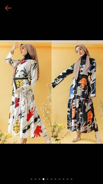 BANTING HARGA  GAMIS KAKTUS //GAMIS KEKINIAN MOTIF TERBARU(1kg muat 5 pcs)