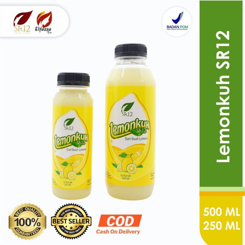 

Lemonkuh SR12 Sari Lemon Asli 250ml 500ml