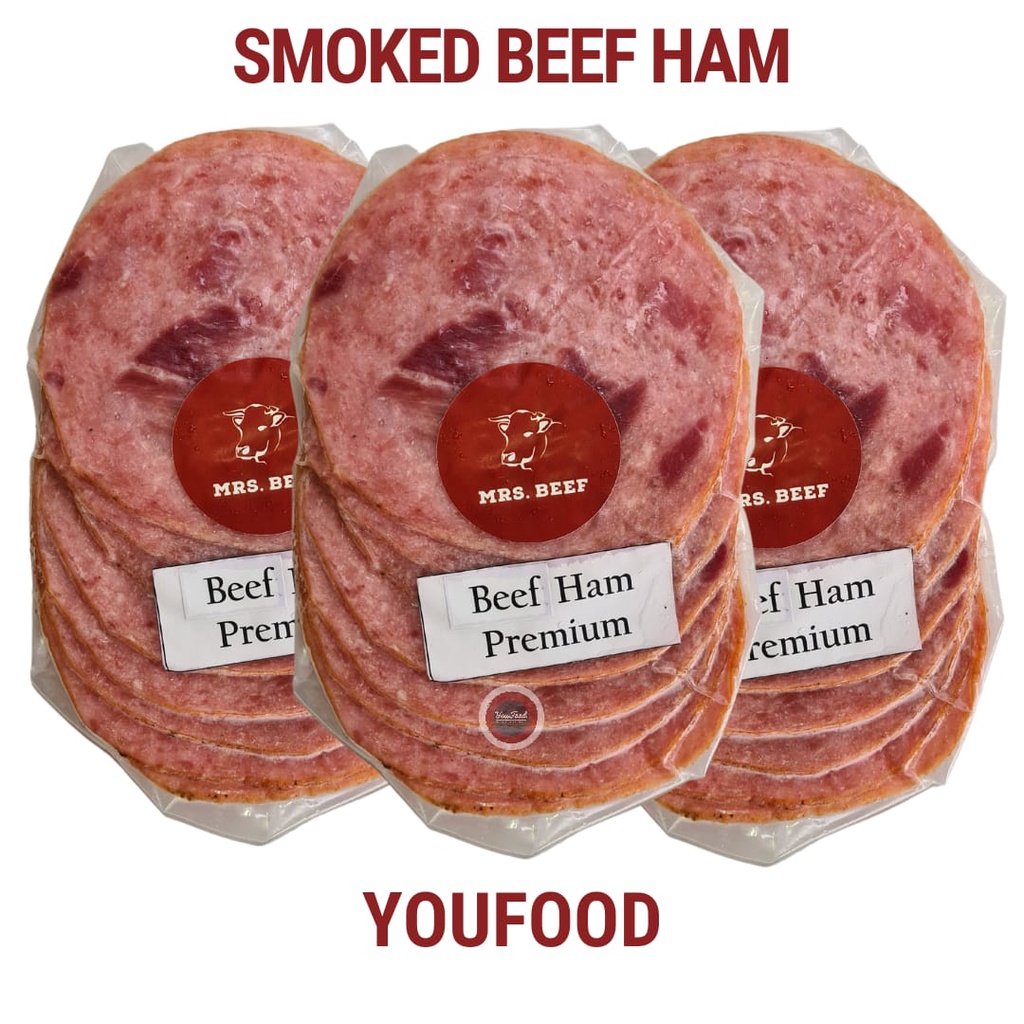 Daging Sapi Ham - SMOKED BEEF HAM - Premium