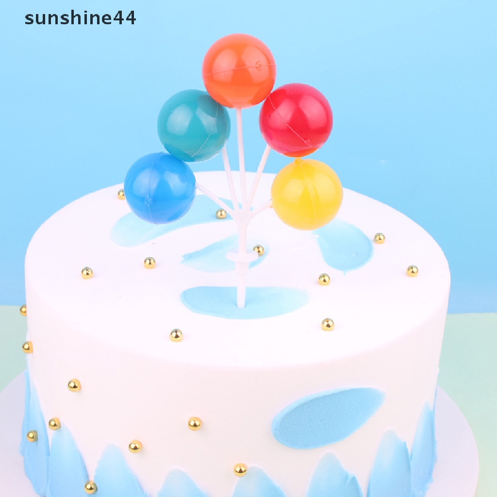 Sunshine Topper Kue Bentuk Balon / Bintang / Awan / Hujan Untuk Dekorasi Pesta Ulang Tahun