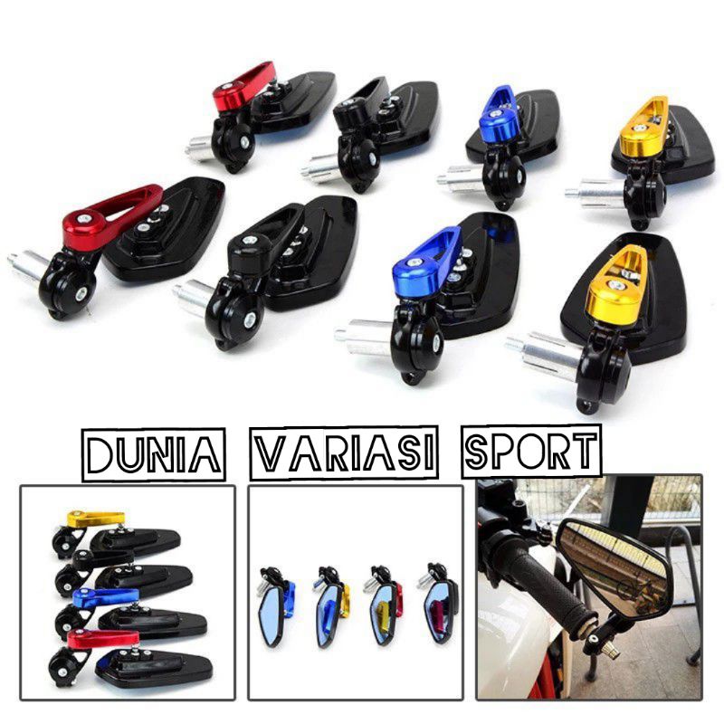 Spion Jalu Spion Bar End Oval VND Universal Nmax,Aeeox,Vario,beat,mio,Vespa,w175,Xabre,Vixion Dll