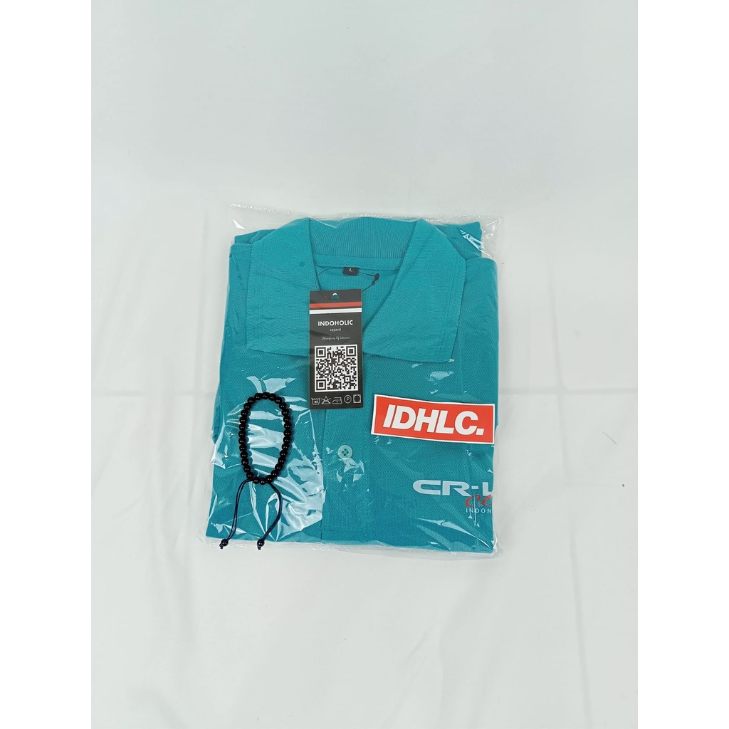 Indoholic Atasan Baju Pakaian Pria Kaos Kerah Polo Shirt Poloshirt Olahraga Sport Otomotif Wanita Original Katun Pique 100% Fish