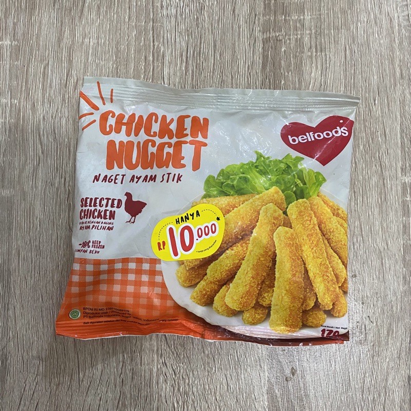 

Belfoods Nugget Stick Ayam 170gr