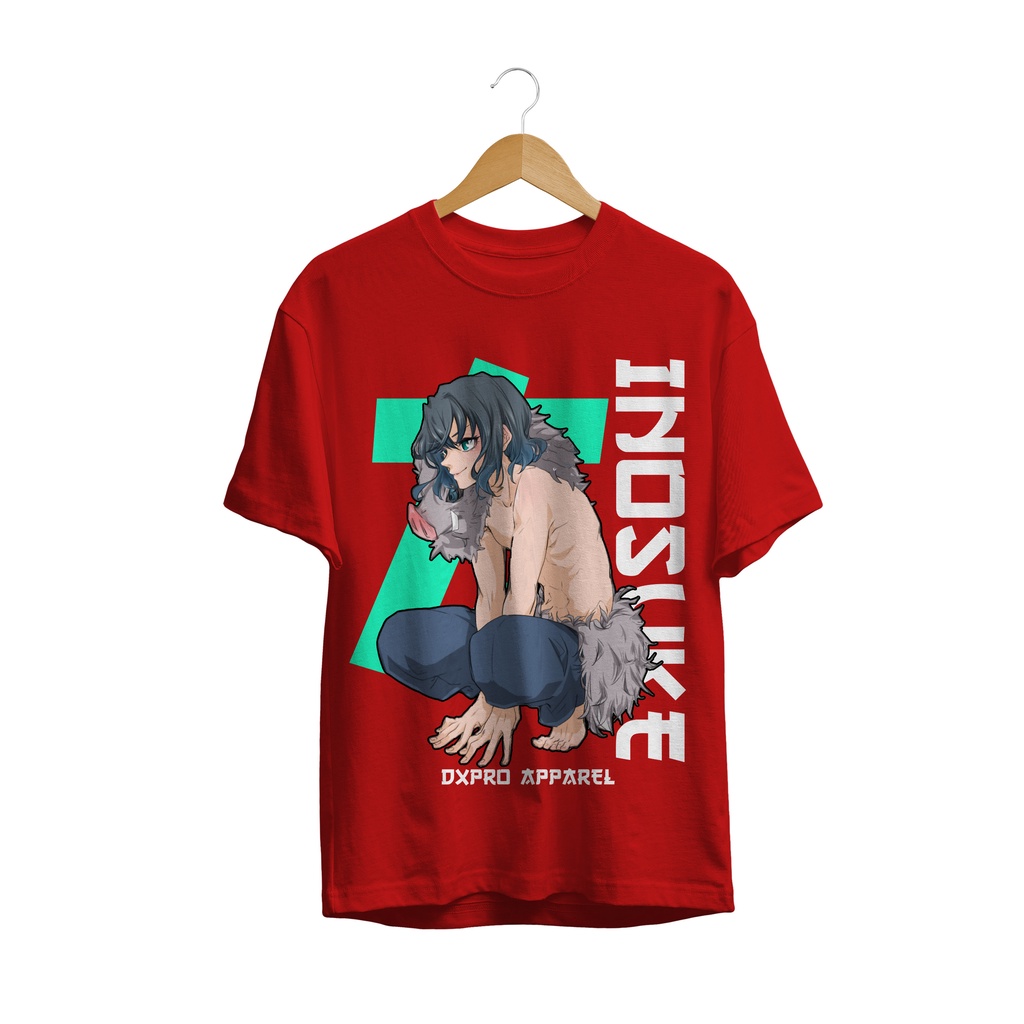 KAOS BAJU T-SHIRT ANIME TERBARU INOSUKE HASHIBIRA DEMON SLAYER