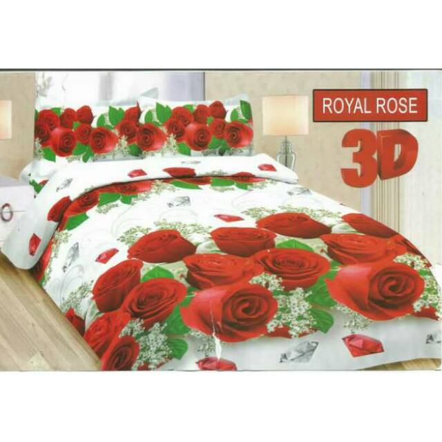 Sprei bonita motif royal rose uk 180 × 200/sprei bonita royal rose