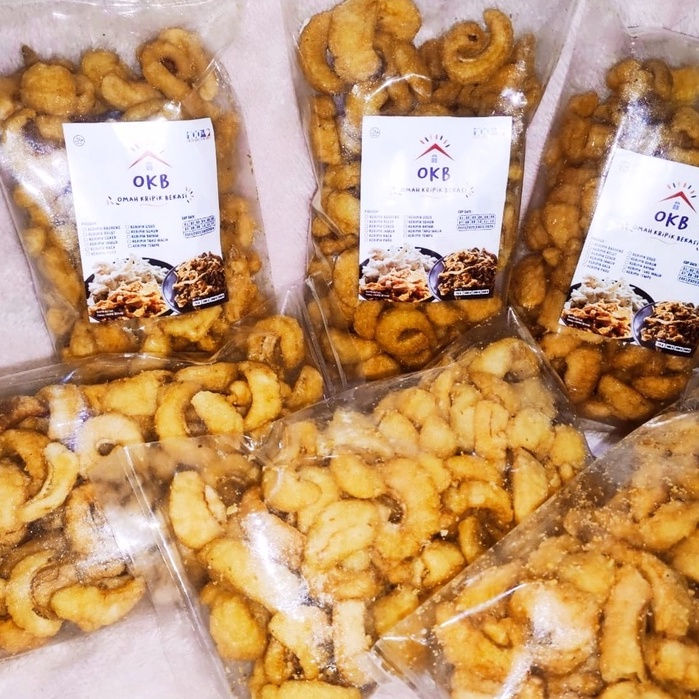 Kripik Buah Rambak Pisang Rampis 200 gr