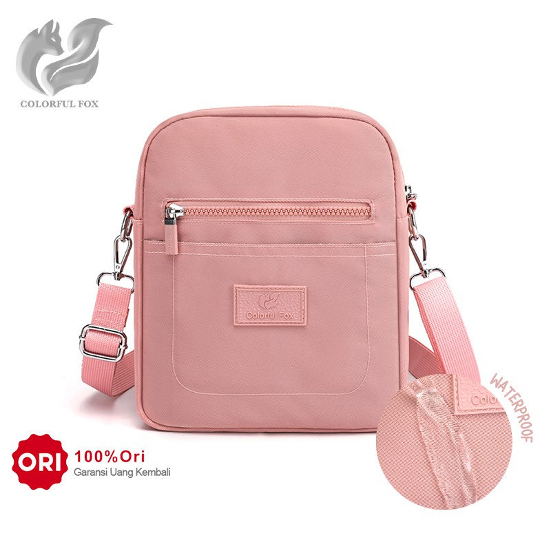 Tas Selempang Wanita COLORFUL FOX 0437 Sling Bag Wanita Tas Ransel Wanita WATCHKITE WKOS