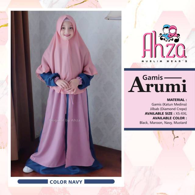 GAMIS ANAK ARUMI by AHZA/ DRESS / FASHION ANAK