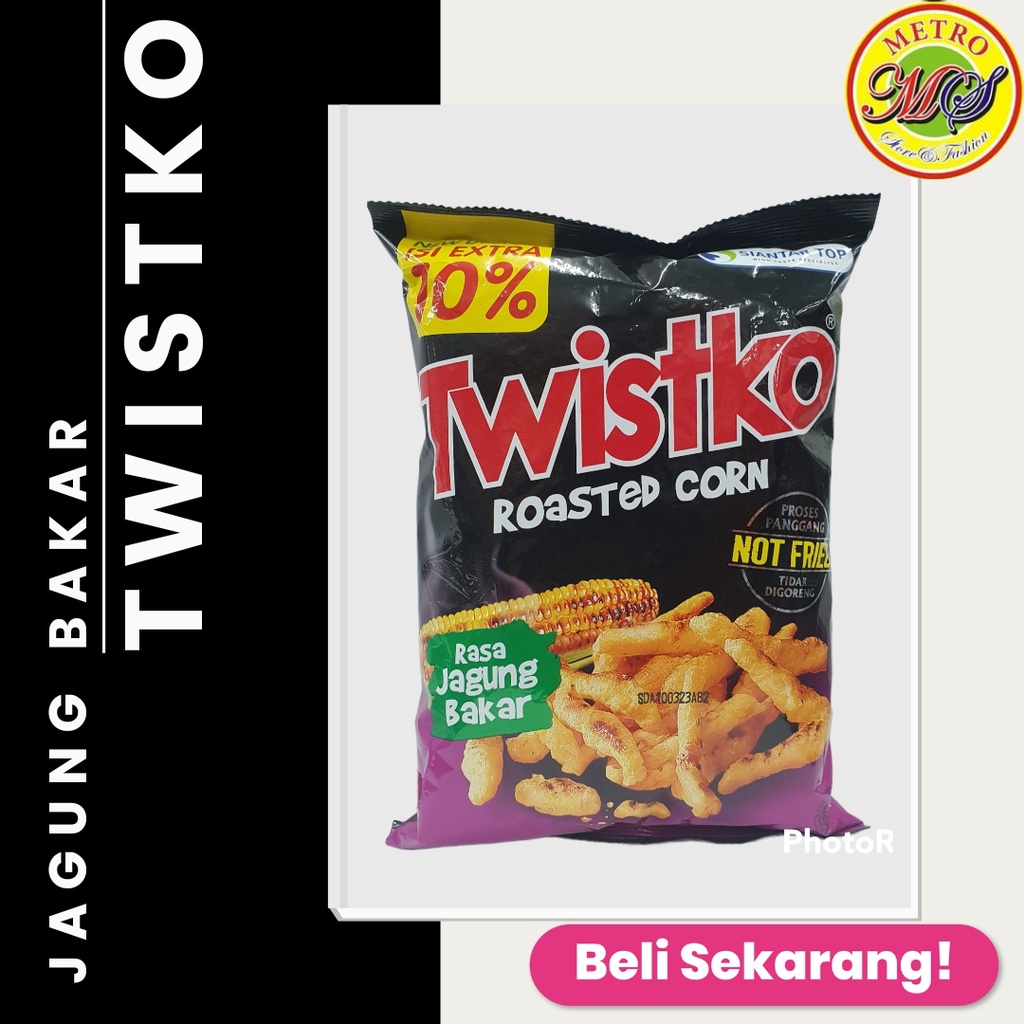 

[METRO] TWISKO / MAKANAN RINGAN / JAGUNG BAKAR / 70GR