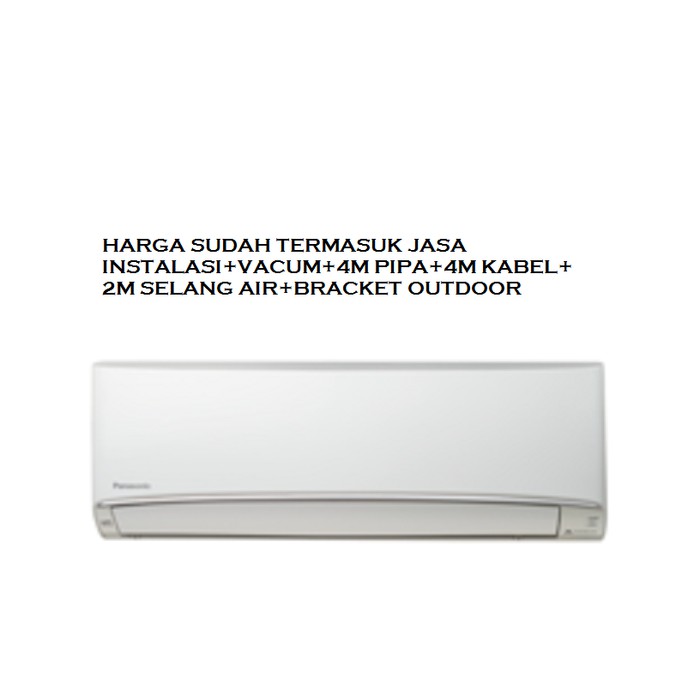 Promo Ac Panasonic 0 5 Pk Low Watt Cs Kn5tkj Freon R32 330 Watt Indonesia