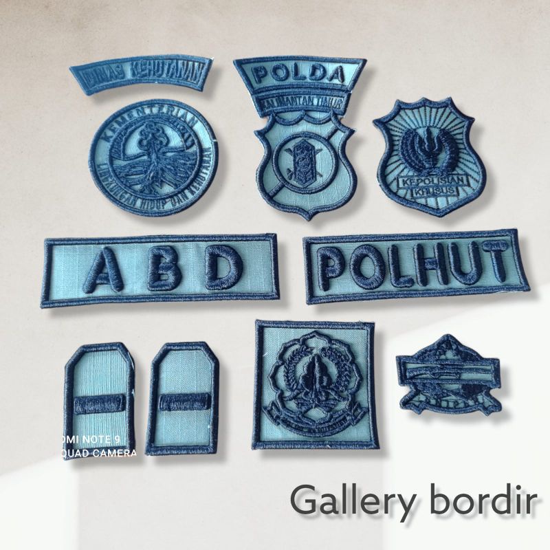 Bordir 3D POLHUT FULL SET