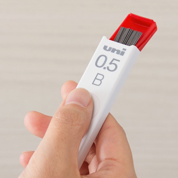 

D3W! Uni Smudge Proof Pencil Lead 0.3mm 0.5mm 0.7mm Isi Pensil Mekanik