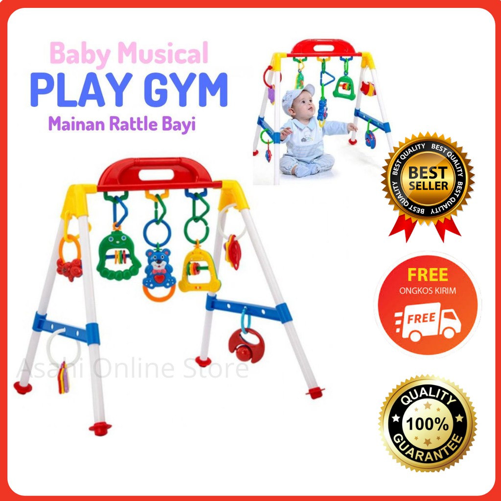 Mainan Bayi Baby Play Gym Edukasi Laki Laki Perempuan Mainan Bayi Baby Play Gym Edukasi Laki Laki Perempuan