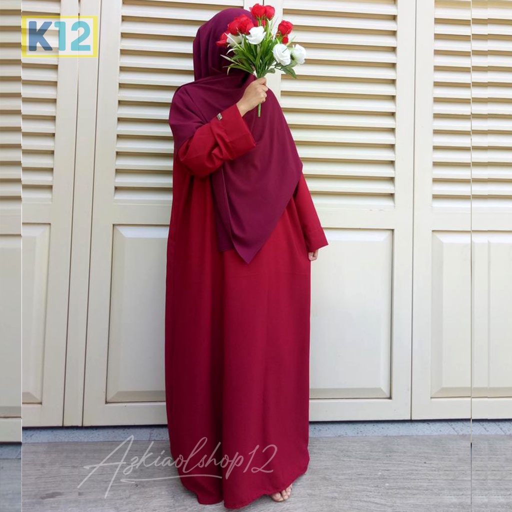 BASIC ABAYA TURKI/ABAYA WANITA