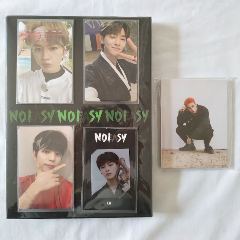 Stray Kids album set NOEASY unsealed DS lee know/ lino noot2 / I.N ayen hanbok / seungmin merah / ay