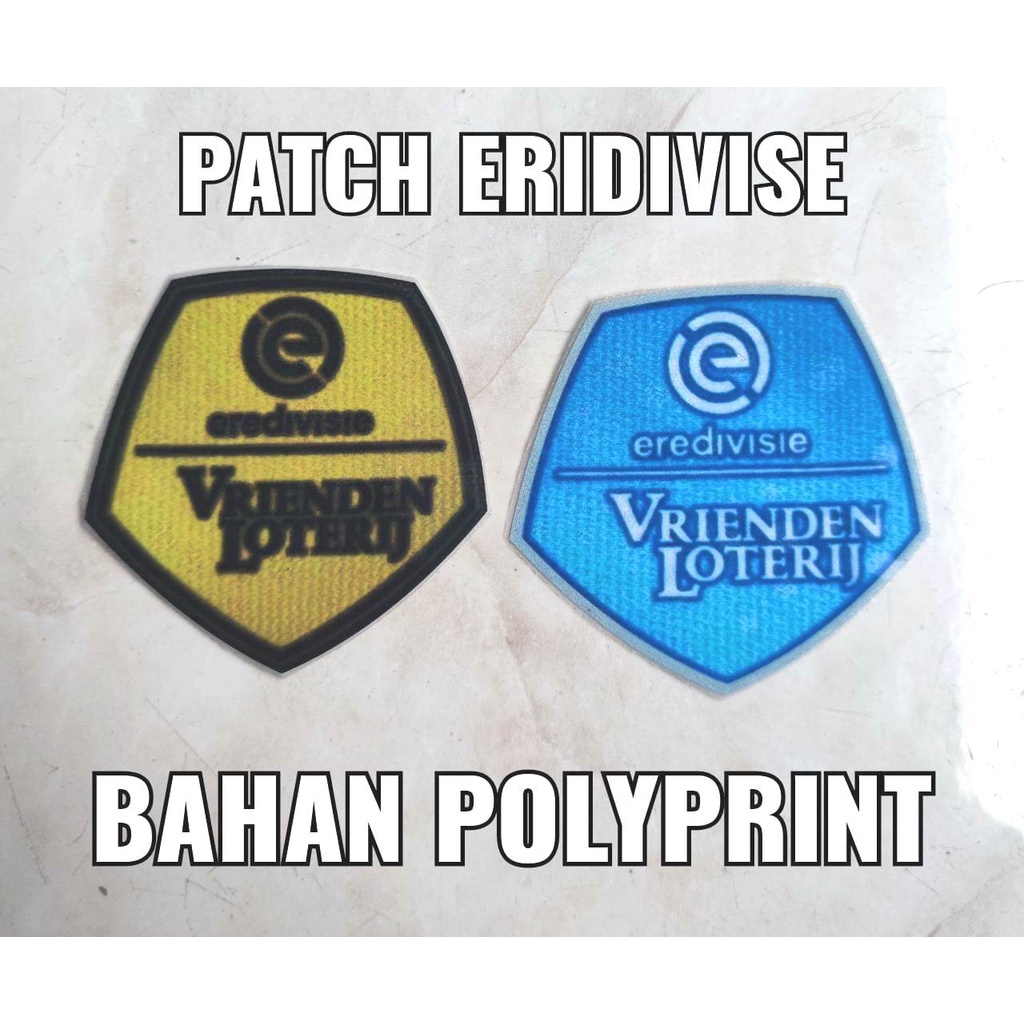 Pasang Patch Eredivisie Liga Belanda Poly Print
