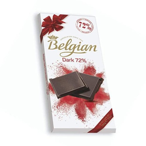 

belgian dark 72% 100gr | coklat | permen | camilan | snack | kue