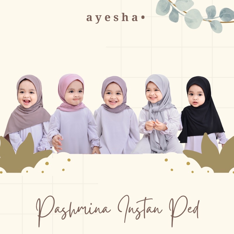 Ayesha - PASTANPED ANAK | Usia 1-10th Jersey ITY Premium