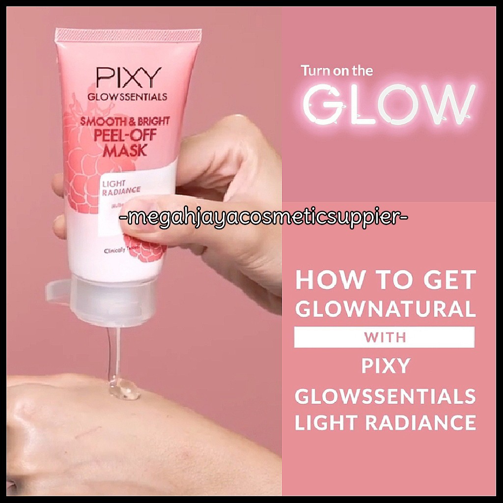 PIXY GLOWSSENTIALS SMOOTH &amp; BRIGHT PEEL OFF MASK 60 GR @MJ