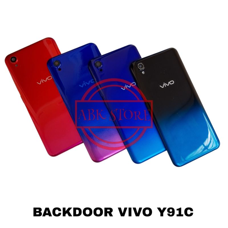 TUTUP BELAKANG BACKDOOR BACKCOVER BACK CASING VIVO Y91C HOUSING