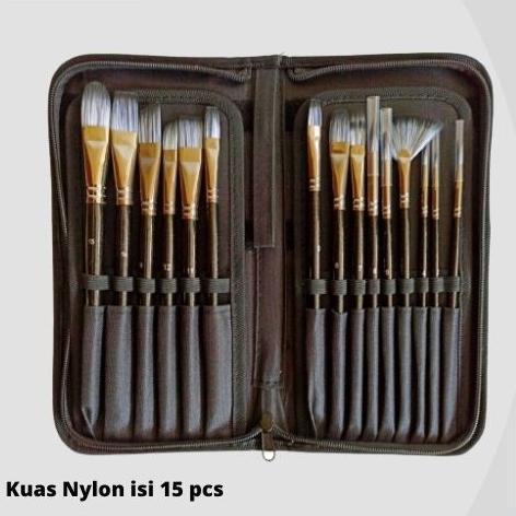 

PROMO Seamiart 15 Pcs Kuas Lukis Nylon dengan Kanvas Bag Untuk Seniman./CAT AKRILIK SET/CAT AKRILIK SET 24 WARNA/CAT AKRILIK PASTEL/CAT AIR/CAT AIR LUKIS SET/CAT AIR GIOTTO/KUAS LUKIS 1 SET/KUAS LUKIS KECIL/KUAS LUKIS LENGKAP/KANVAS LUKIS/KANVAS LUKIS