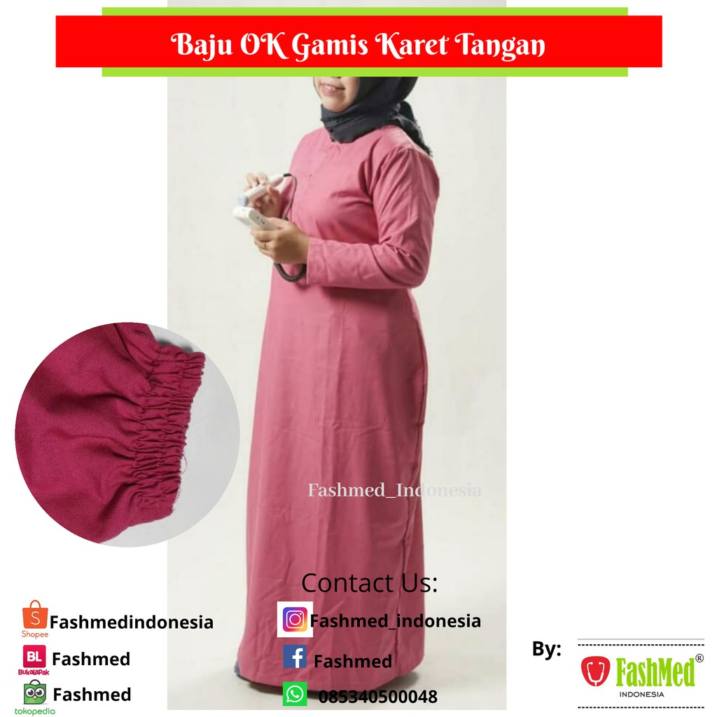 Baju gamis biasa