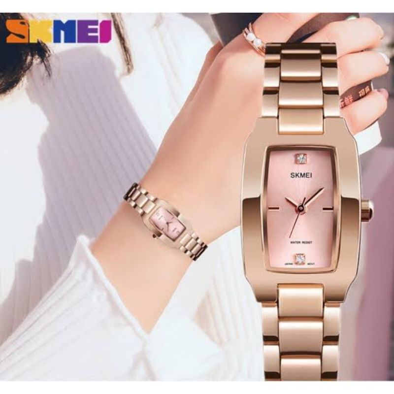 Jam Tangan Wanita SKMEI 1400 ORIGINAL ANALOG WATCH