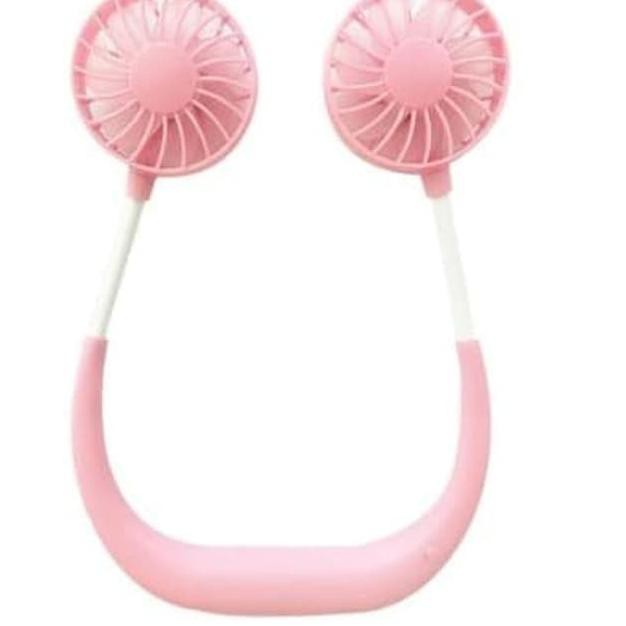 ­ Terlaris >>>> LAZY NECK FAN KIPAS ANGIN GANTUNG LEHER PORTABLE SPORTY ­