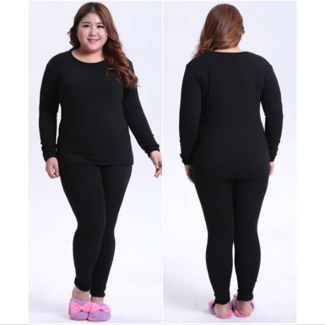 Long John Wanita Big Size Musim Dingin / longjohn / longjon / thermal 03