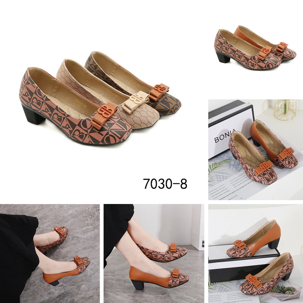 BO SlingBack Heel Shoes  #7030-8