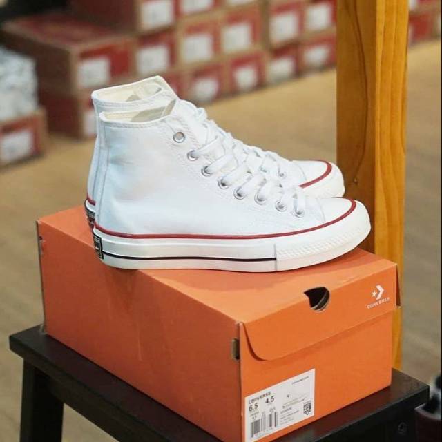 Converse 70s HI White Garnet Egret