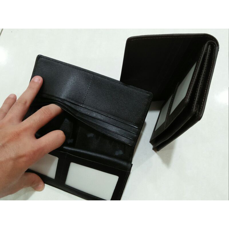 dompet lipat panjang kulit asli 7113