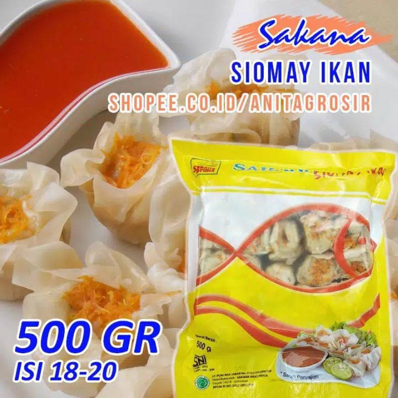 

Sakana siomay ikan frozen