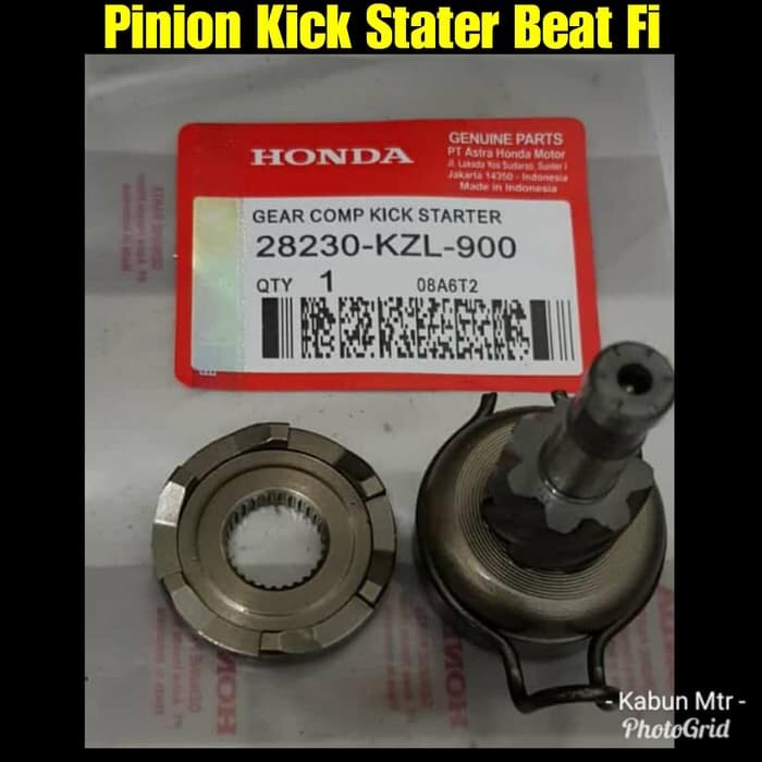 PINION GIGI SELAHAN SELAH ENGKOL HONDA BEAT FI / SCOOPY FI KZL