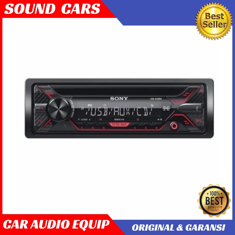 Sale Head Unit Single din SONY CDX-G1200U CD Mp3 USB Radio Aux in Best Quality Garansi