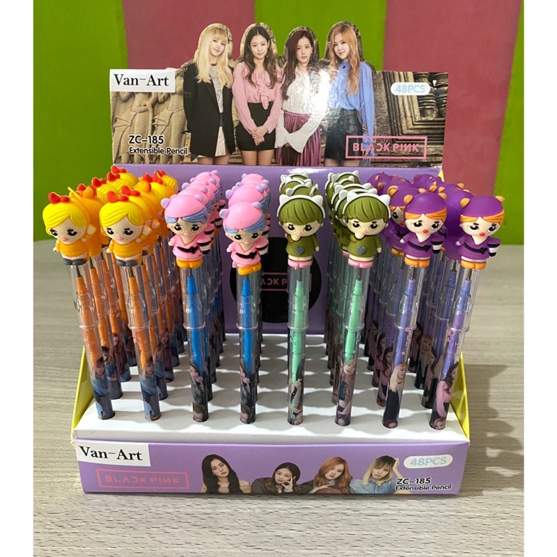 

Pensil susun karakter / pensil bensia blackpink