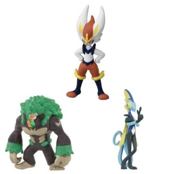 Pokemon Moncolle Ex Moncolle Cinderace Moncolle Rillaboom Moncolle Inteleon BIRTHDAY GIFT