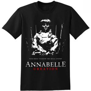 Kaos Sablon Film Annabelle 2 Creation Horor The Conjuring Universe Pendek