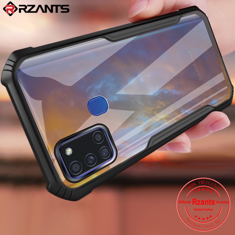 Case SAMSUNG A21S Armor Fusion Shockproof Transparent Premium Casing