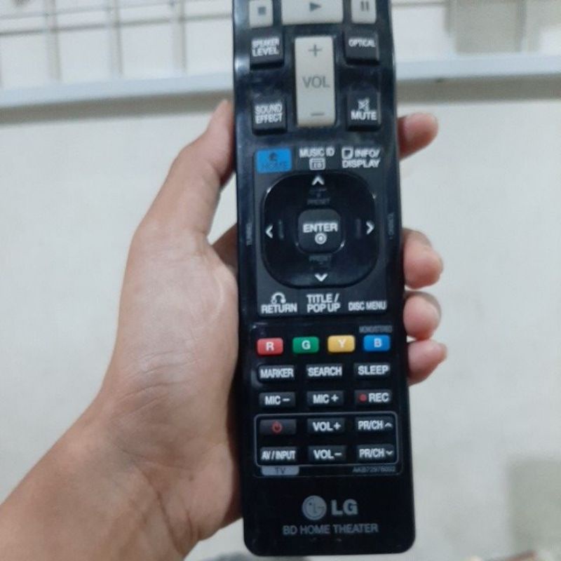 REMOTE REMOT DVD HOME TEATER LG ORIGINAL ASLI