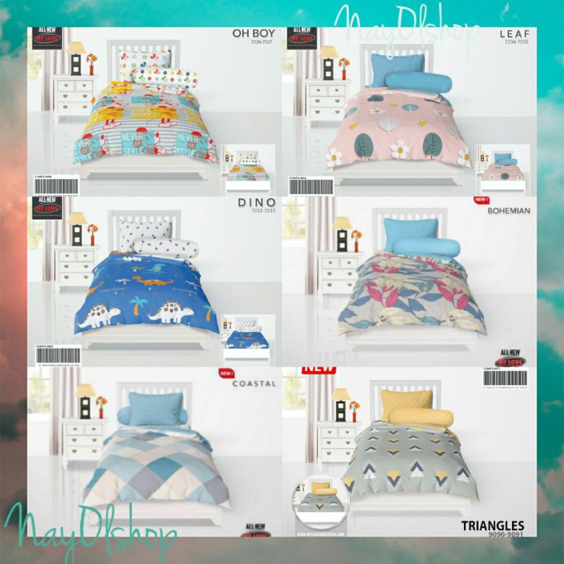 SPREI MY LOVE SINGLE 120X200  T.30