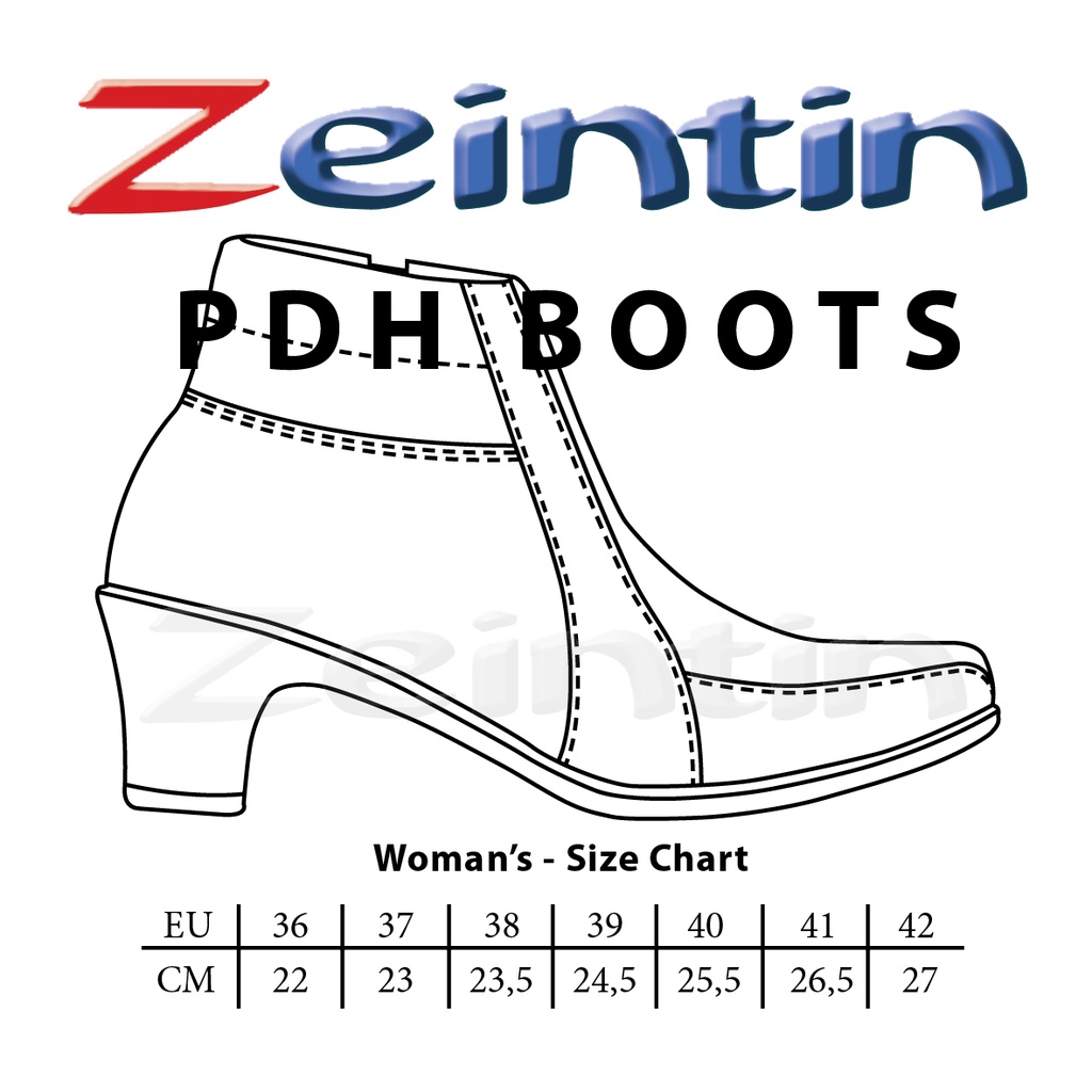 Zeintin - Sepatu Boots Wanita Bahan Kulit Sapi Asli Kasual Formal Sepatu Boots Fashion Wanita Sepatu Kerja Wanita Nyaman BJ